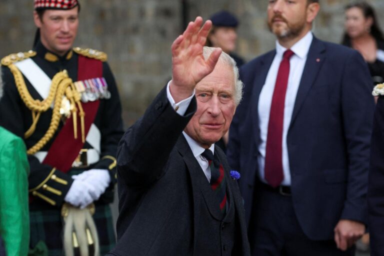 King Charles III in first engagement since queen’s death