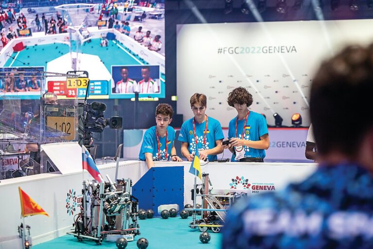 World’s teenage students tackle 21st-century challenges at robotics contest