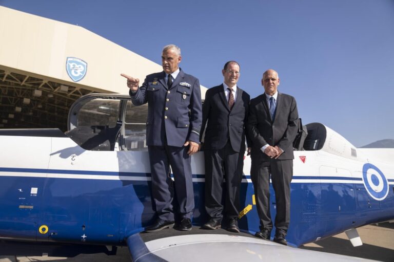 With eye on Turkey, Greece opens Israeli-built flight school