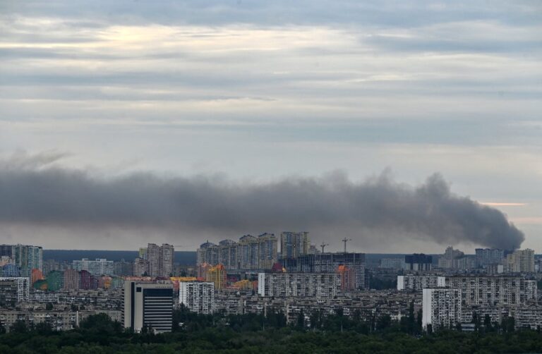 Explosions rock Kyiv days after Russia blames Ukraine for Black Sea attack