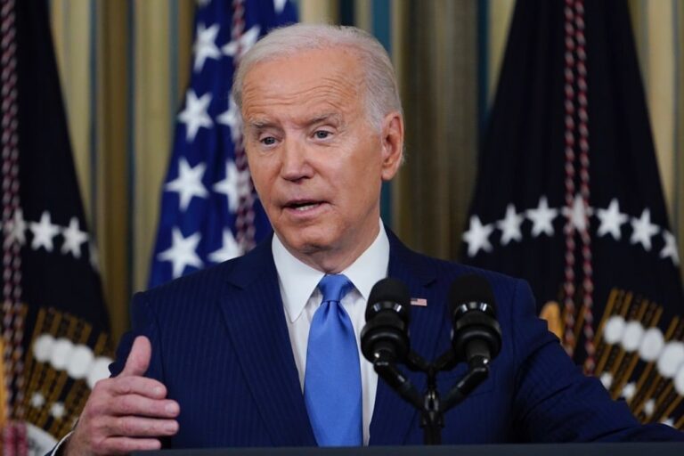 Biden hails ‘good day for democracy’ as Republican wave flounders