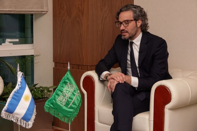 Argentina FM Santiago Cafiero sees energy transition, civil nuclear technology as key to joint Saudi-Argentine fight against climate change